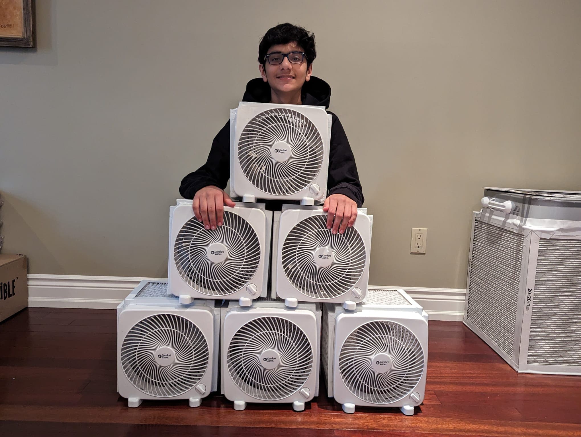 Mini Corsi-Rosenthal box